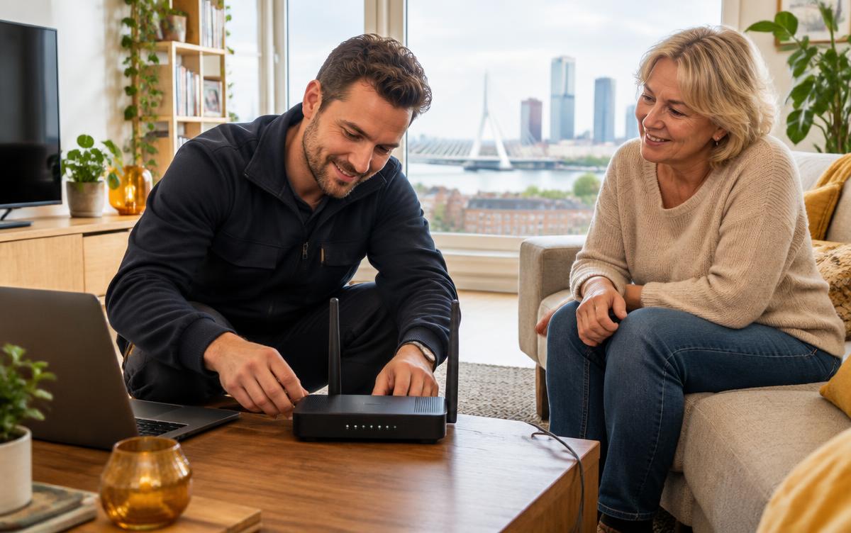 Hulp bij internet aan huis