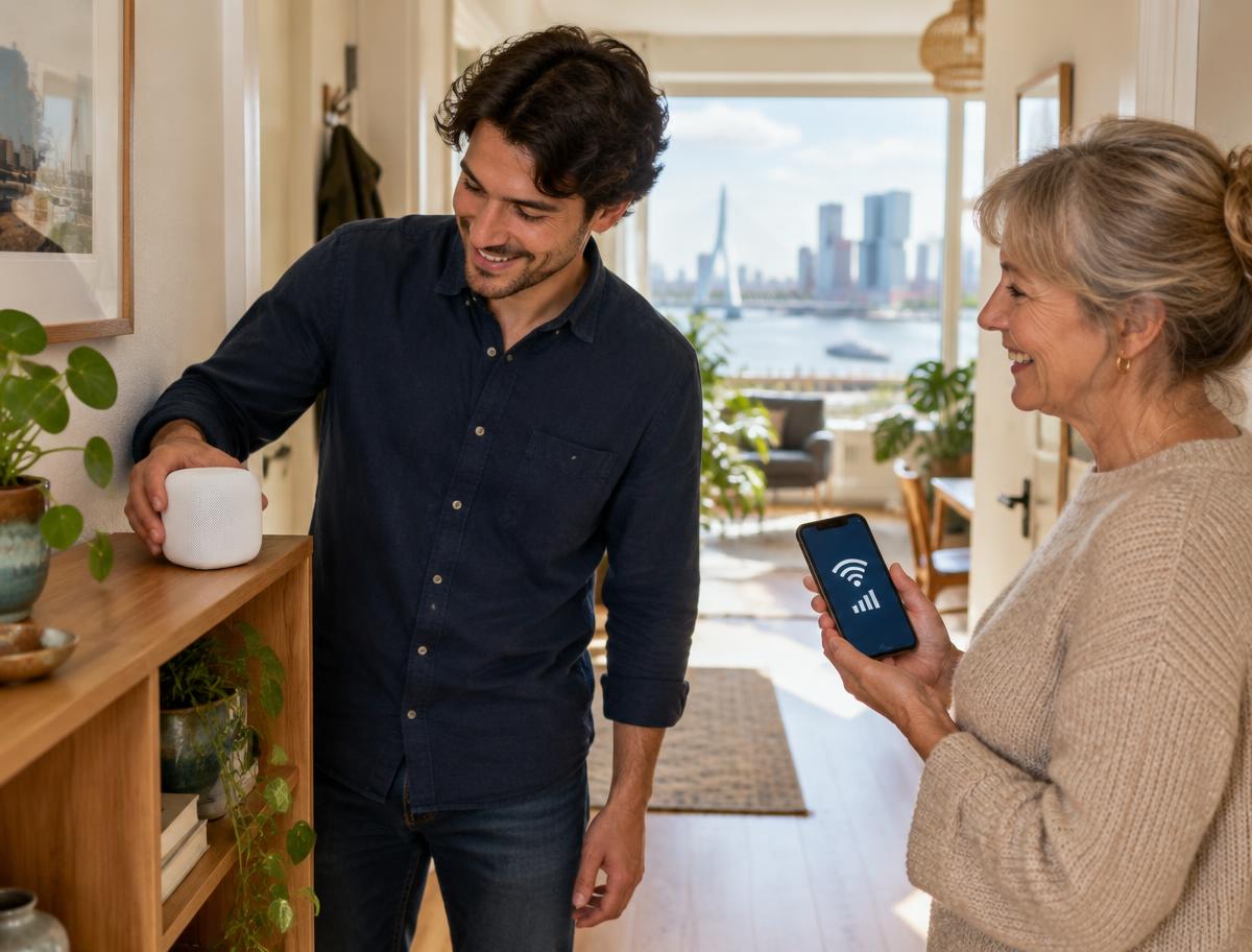 Hulp bij internet aan huis in Rotterdam