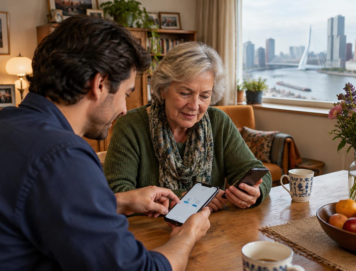 Hulp bij telefoon aan huis in Rotterdam