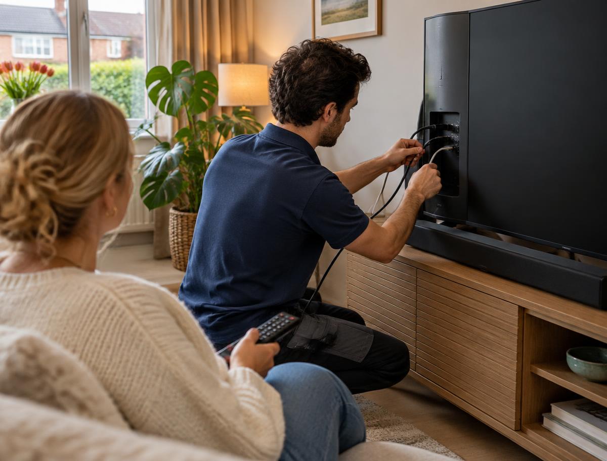 Hulp bij televisie aan huis in Rotterdam